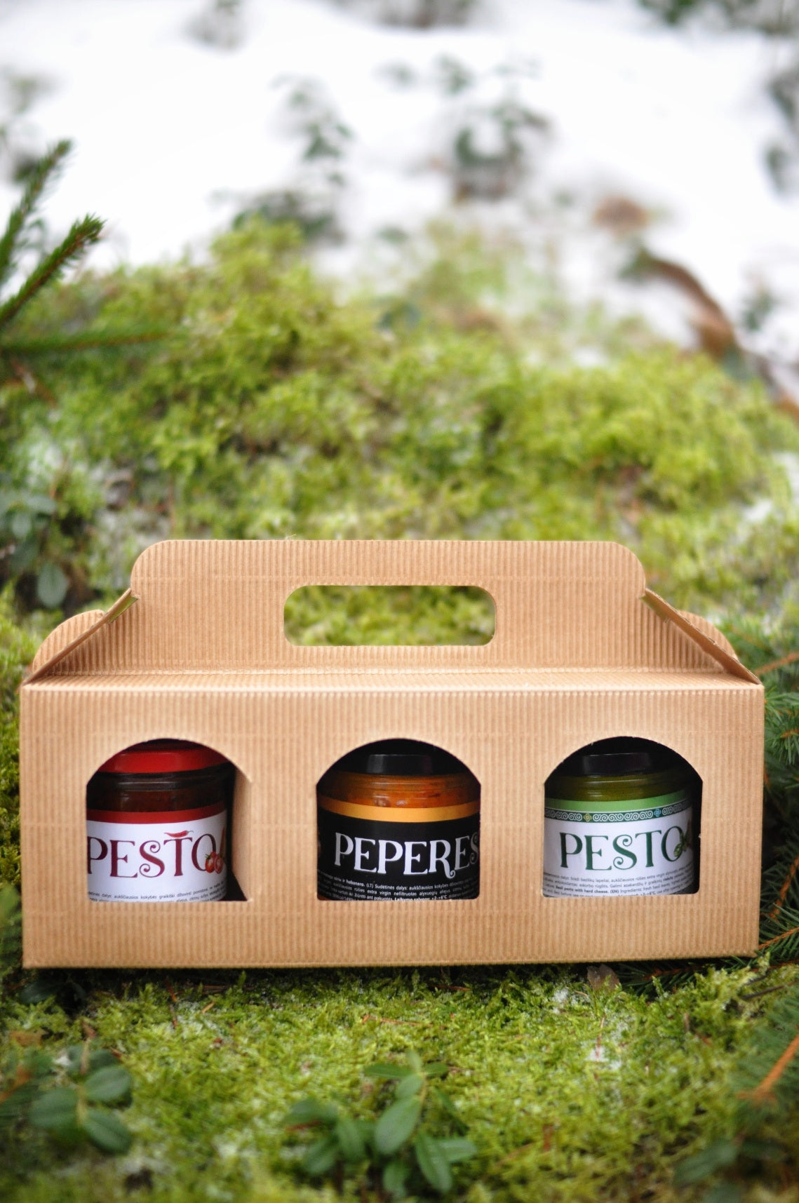 The most popular set 3x165ml