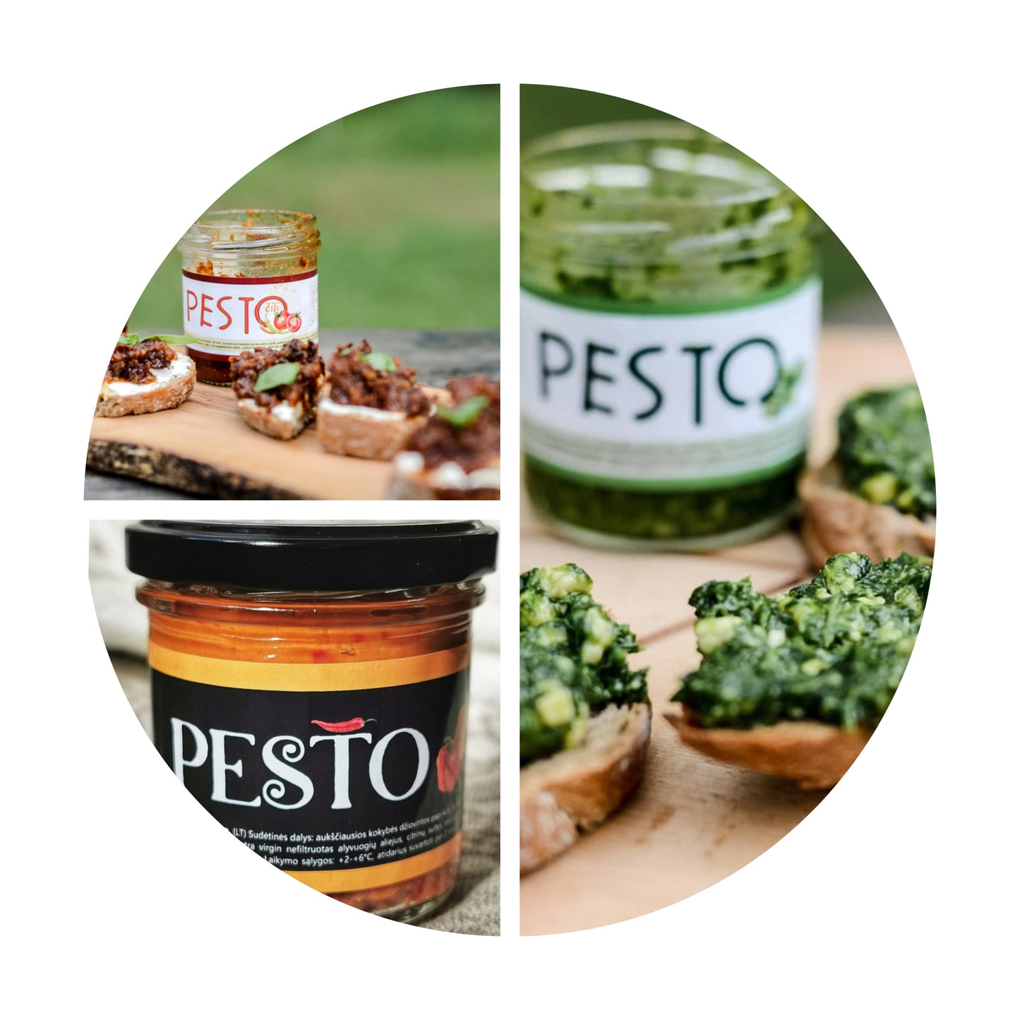 The most popular set 3x165ml