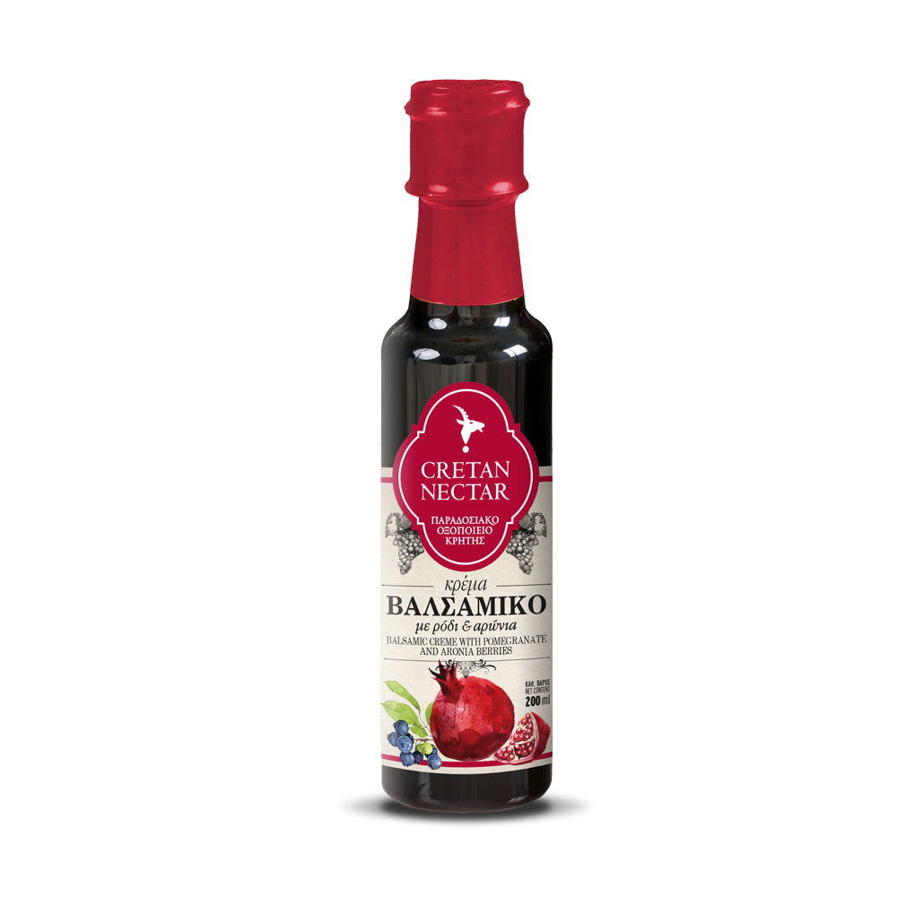 NEW SHIPMENT! Pomegranate and blueberry balsamic vinegar cream CRETAN NECTAR
