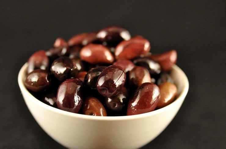 Fermentuotos Kalamata alyvuogės