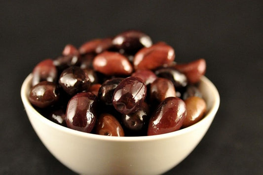 Fermentuotos Kalamata alyvuogės