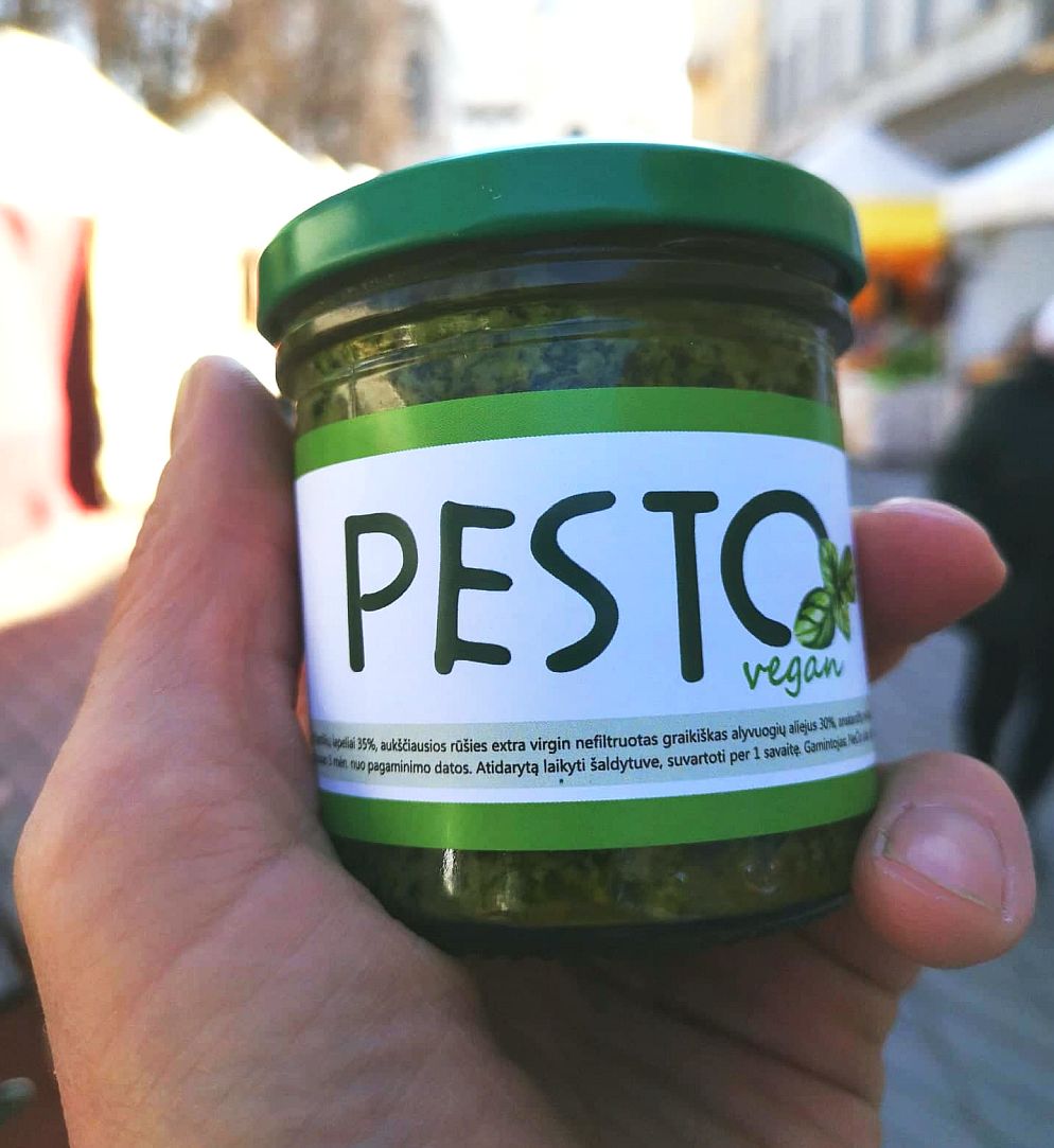 Vegan basil pesto - set discount (5 pcs) 