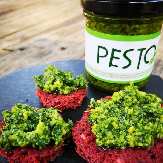 Vegan basil pesto - set discount (5 pcs) 